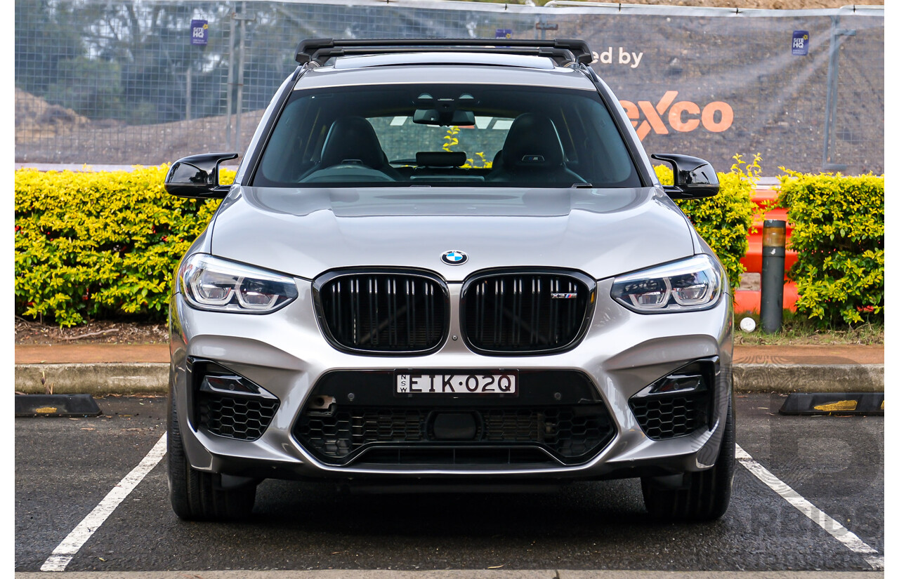 07/2019 BMW X3 M Competition (AWD) F97 5d Wagon Donington Grey Metallic Twin Turbo 3.0L