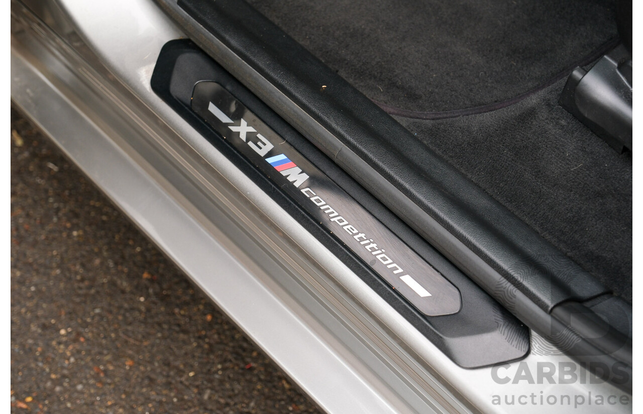07/2019 BMW X3 M Competition (AWD) F97 5d Wagon Donington Grey Metallic Twin Turbo 3.0L