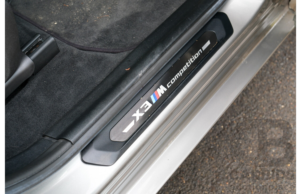 07/2019 BMW X3 M Competition (AWD) F97 5d Wagon Donington Grey Metallic Twin Turbo 3.0L