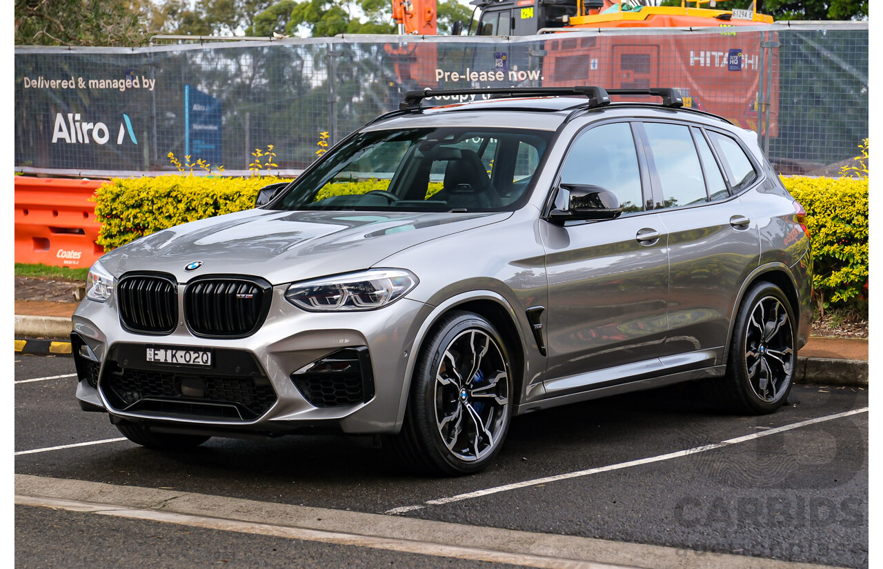 07/2019 BMW X3 M Competition (AWD) F97 5d Wagon Donington Grey Metallic Twin Turbo 3.0L