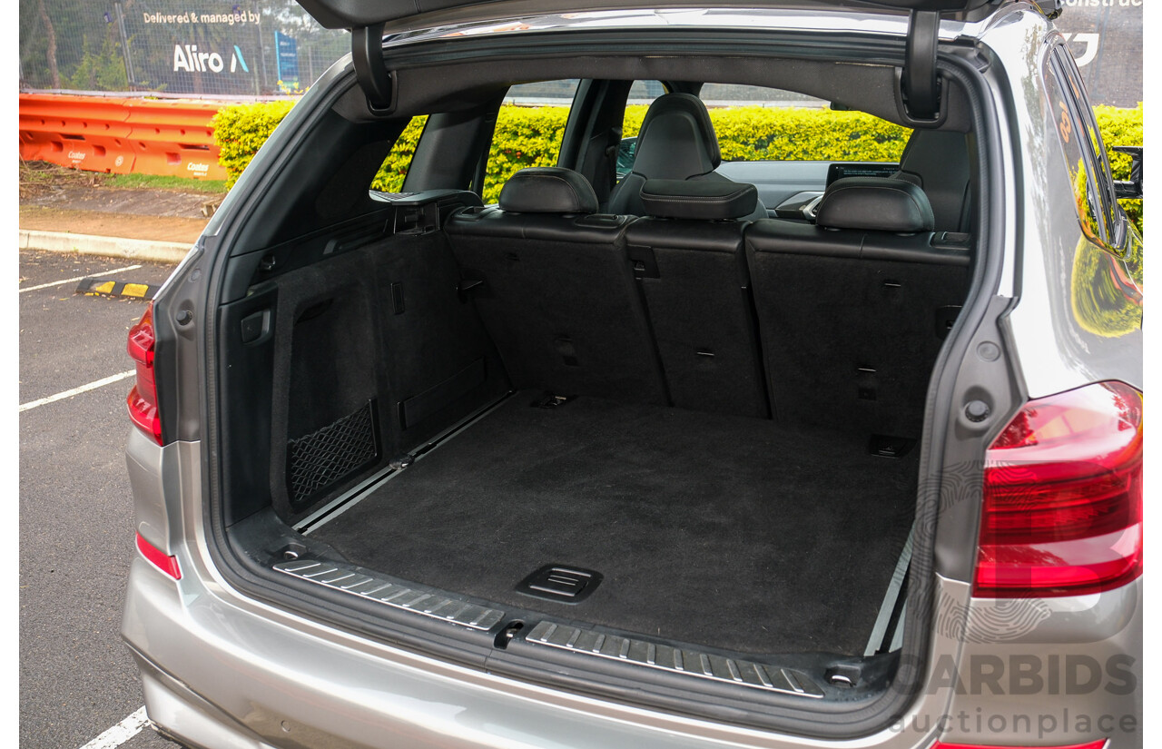 07/2019 BMW X3 M Competition (AWD) F97 5d Wagon Donington Grey Metallic Twin Turbo 3.0L