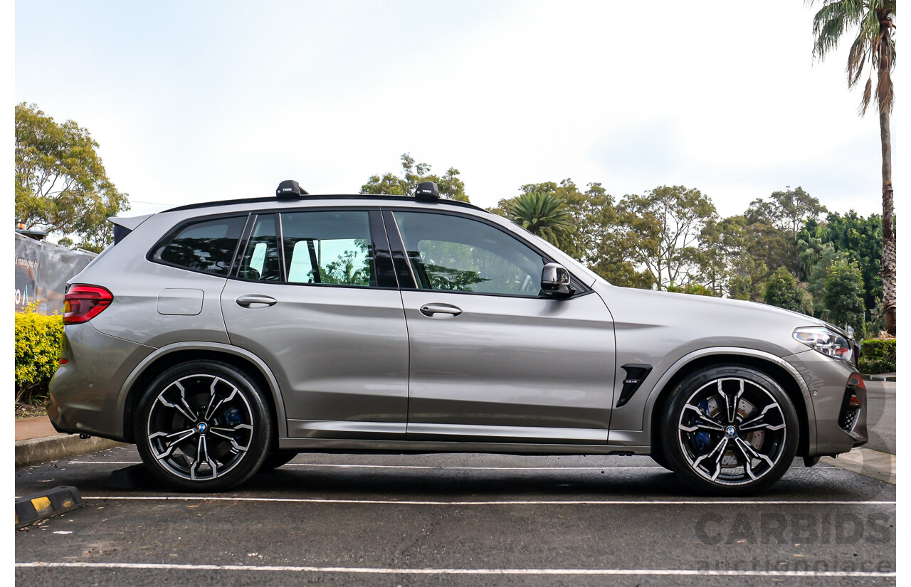 07/2019 BMW X3 M Competition (AWD) F97 5d Wagon Donington Grey Metallic Twin Turbo 3.0L