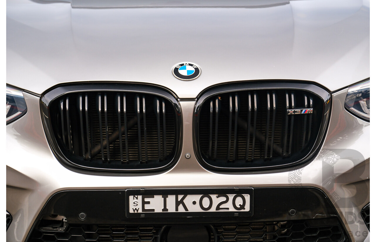 07/2019 BMW X3 M Competition (AWD) F97 5d Wagon Donington Grey Metallic Twin Turbo 3.0L