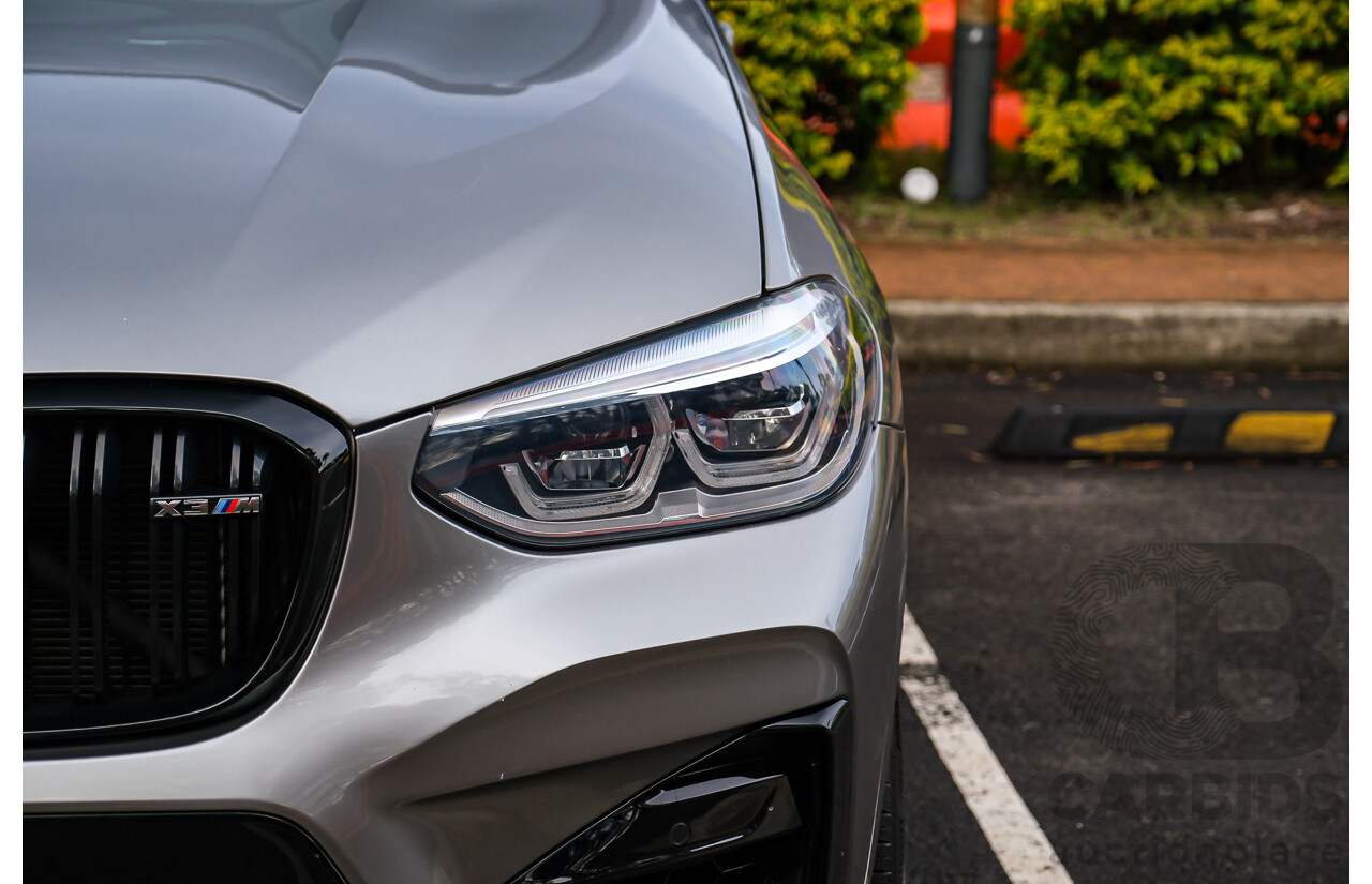 07/2019 BMW X3 M Competition (AWD) F97 5d Wagon Donington Grey Metallic Twin Turbo 3.0L