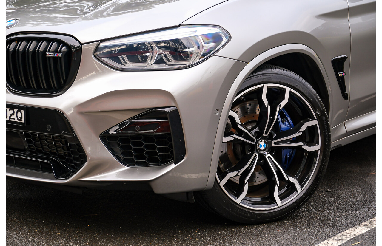 07/2019 BMW X3 M Competition (AWD) F97 5d Wagon Donington Grey Metallic Twin Turbo 3.0L