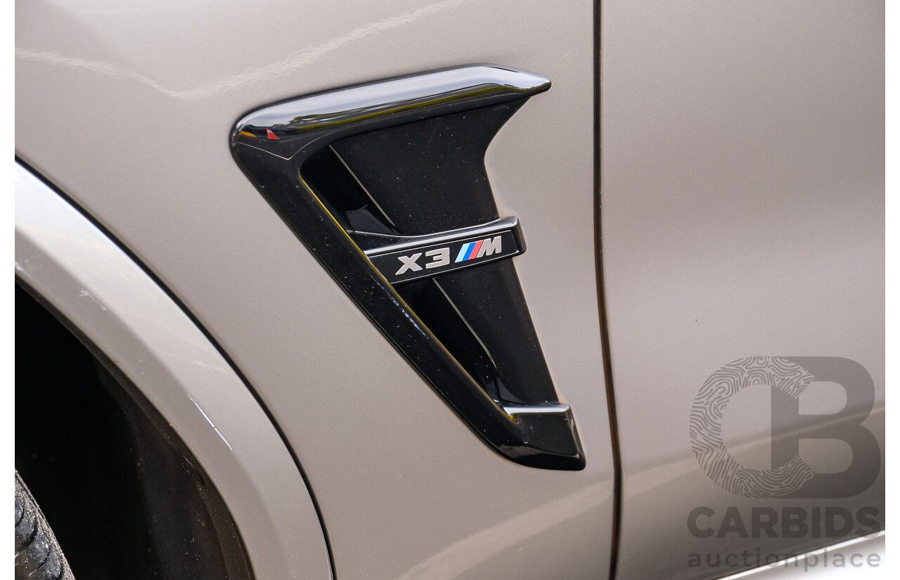 07/2019 BMW X3 M Competition (AWD) F97 5d Wagon Donington Grey Metallic Twin Turbo 3.0L