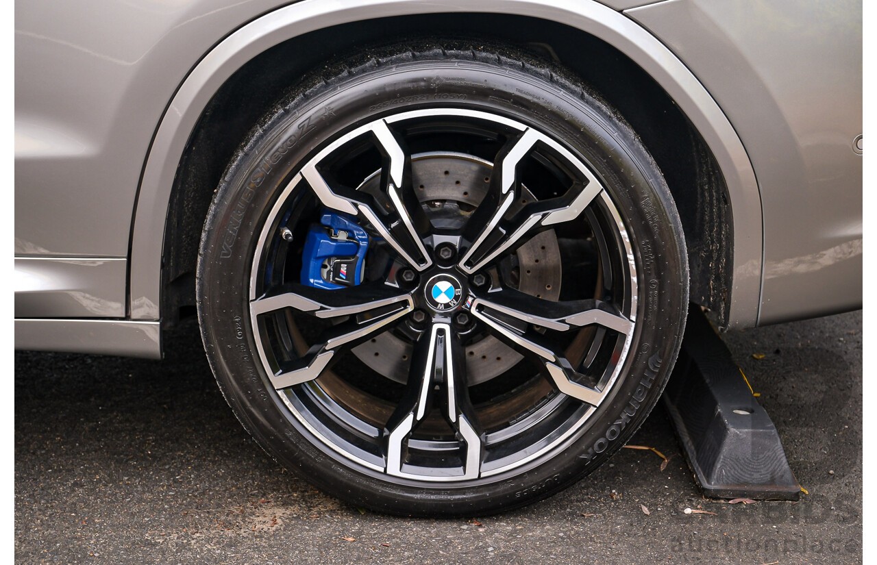 07/2019 BMW X3 M Competition (AWD) F97 5d Wagon Donington Grey Metallic Twin Turbo 3.0L