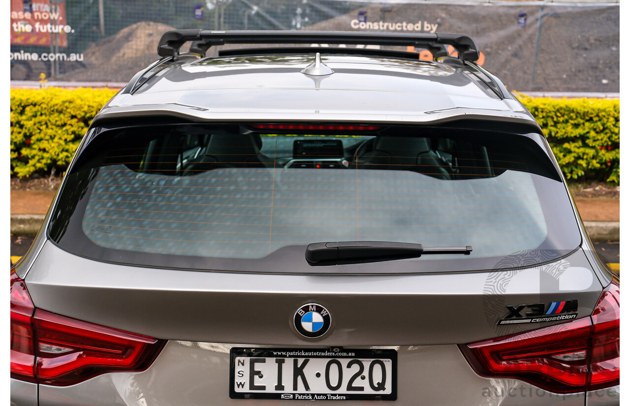 07/2019 BMW X3 M Competition (AWD) F97 5d Wagon Donington Grey Metallic Twin Turbo 3.0L