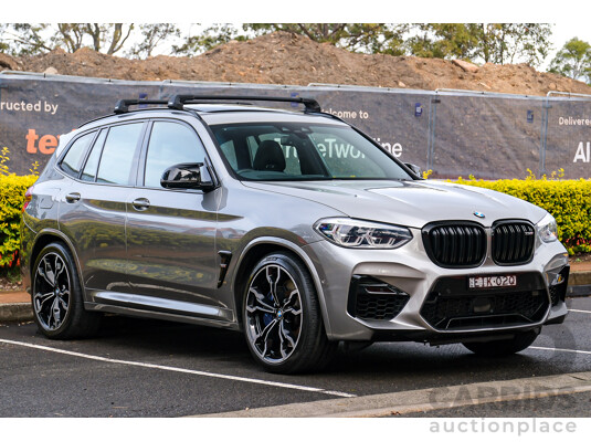 07/2019 BMW X3 M Competition (AWD) F97 5d Wagon Donington Grey Metallic Twin Turbo 3.0L