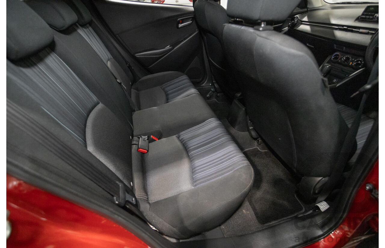 02/2016 Mazda 2 Neo DJ MY16 5D Hatchback Soul Red Metallic 1.5L