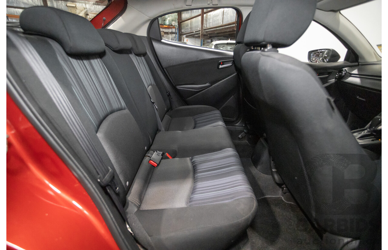 02/2016 Mazda 2 Neo DJ MY16 5D Hatchback Soul Red Metallic 1.5L