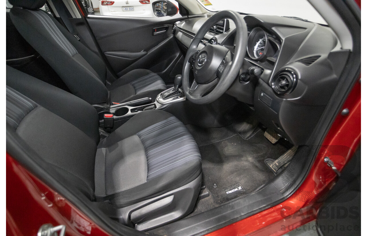 02/2016 Mazda 2 Neo DJ MY16 5D Hatchback Soul Red Metallic 1.5L