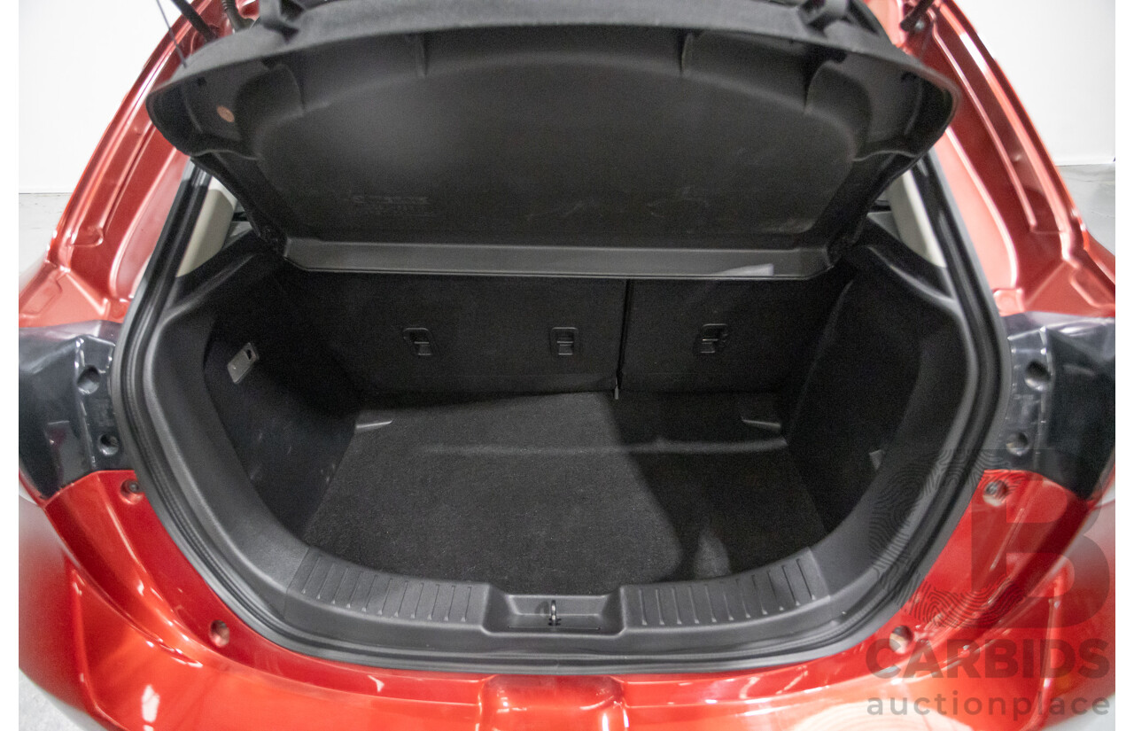 02/2016 Mazda 2 Neo DJ MY16 5D Hatchback Soul Red Metallic 1.5L