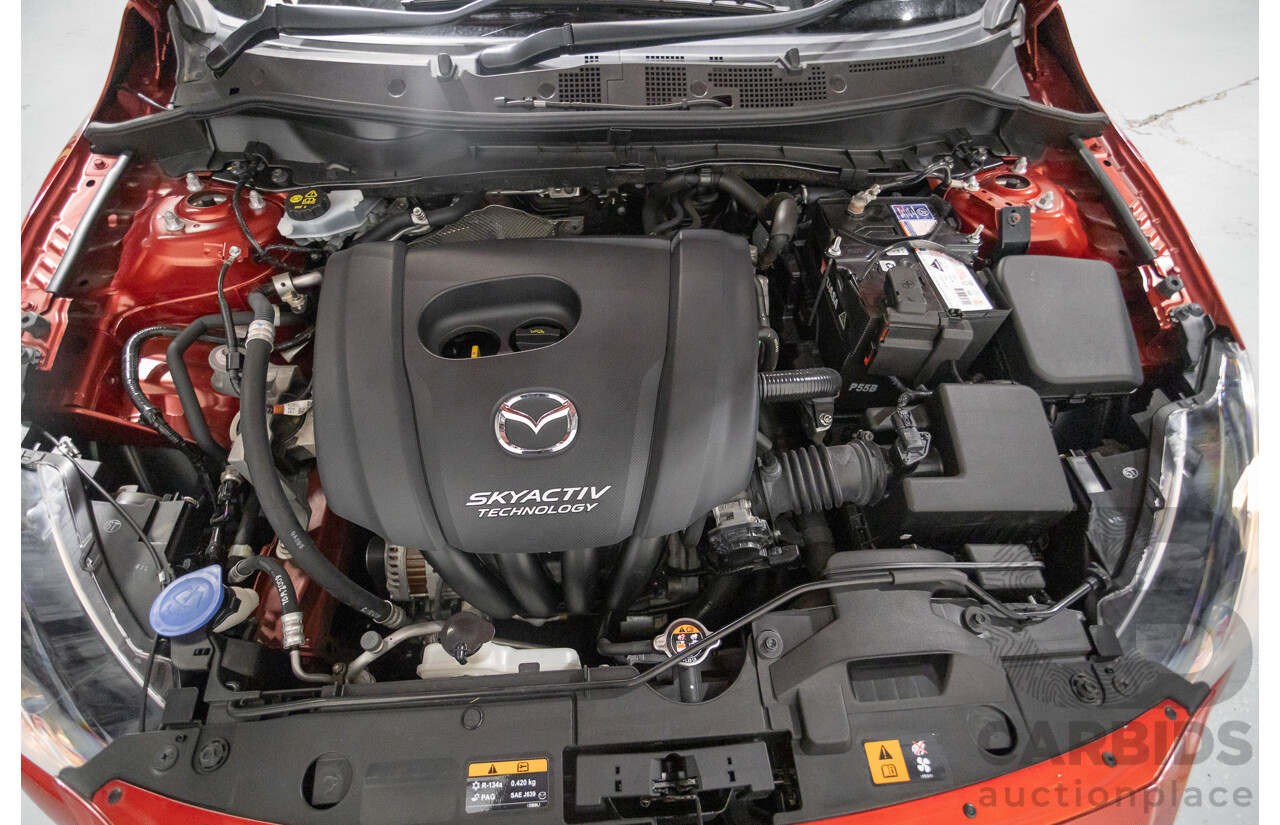 02/2016 Mazda 2 Neo DJ MY16 5D Hatchback Soul Red Metallic 1.5L