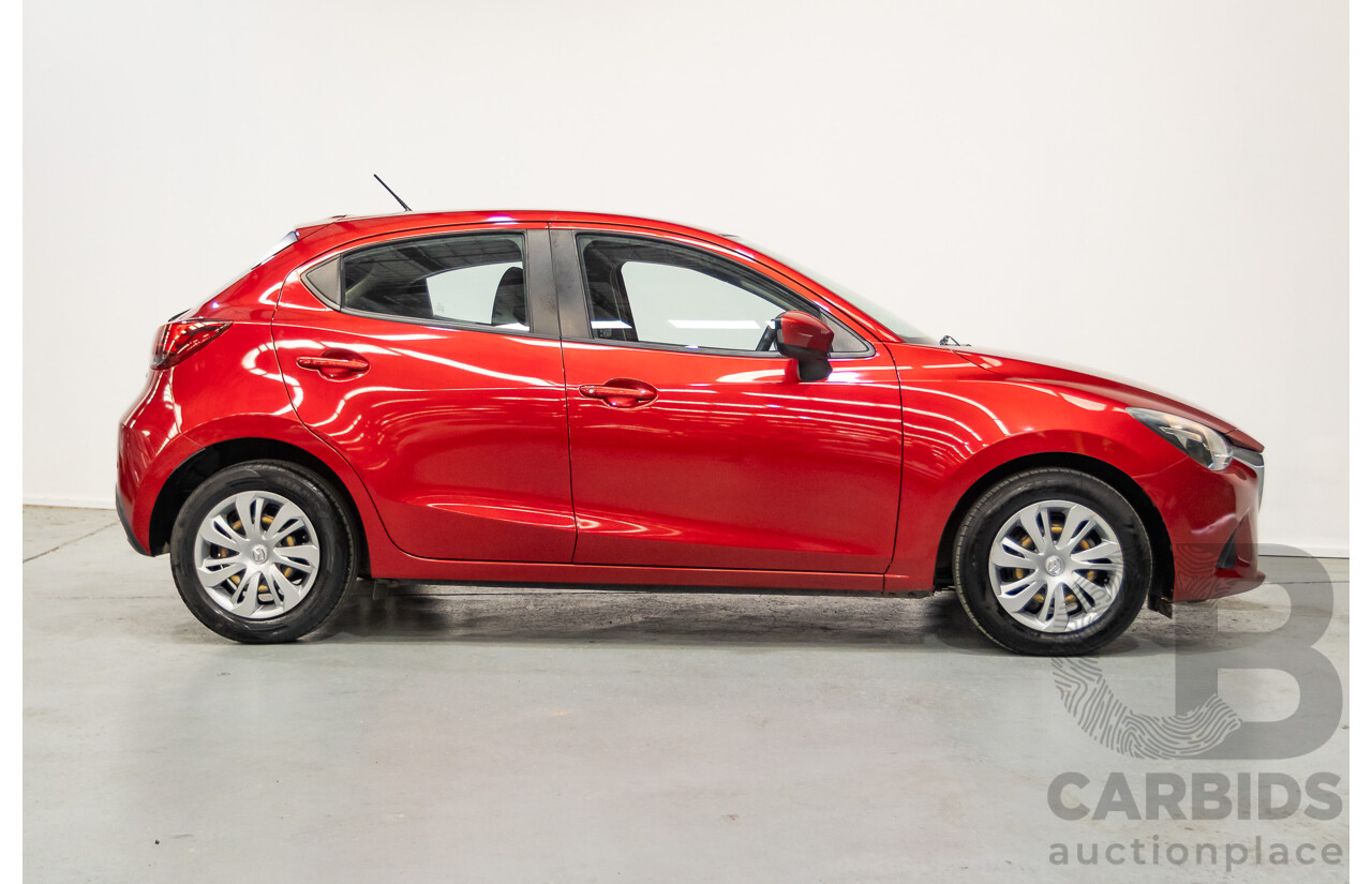 02/2016 Mazda 2 Neo DJ MY16 5D Hatchback Soul Red Metallic 1.5L