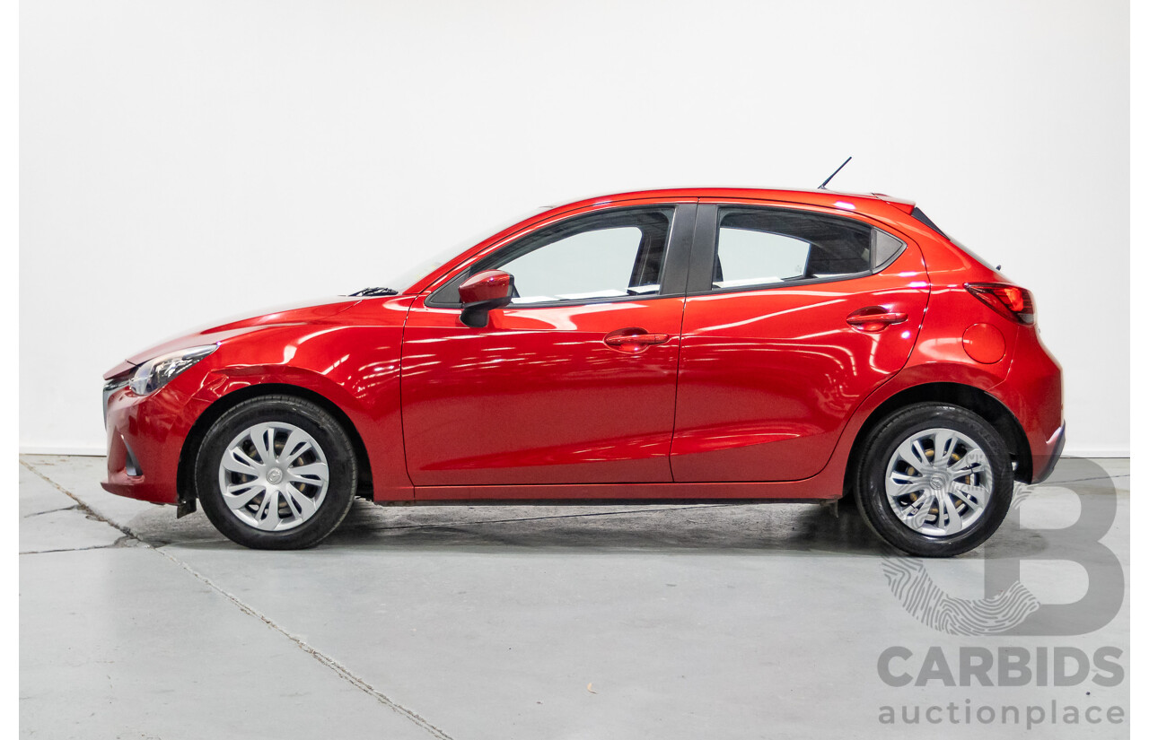 02/2016 Mazda 2 Neo DJ MY16 5D Hatchback Soul Red Metallic 1.5L