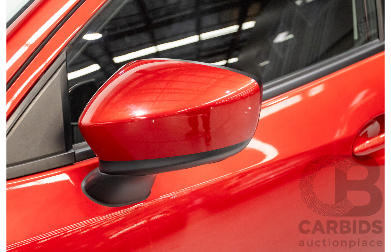02/2016 Mazda 2 Neo DJ MY16 5D Hatchback Soul Red Metallic 1.5L