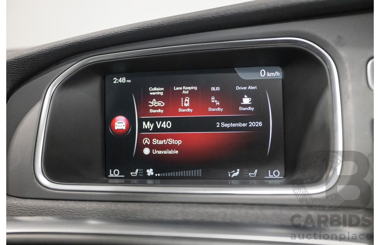 11/2016 Volvo V60 T5 Luxury Cross Country MY17 4D Wagon Osmium Grey Metallic 2.0L