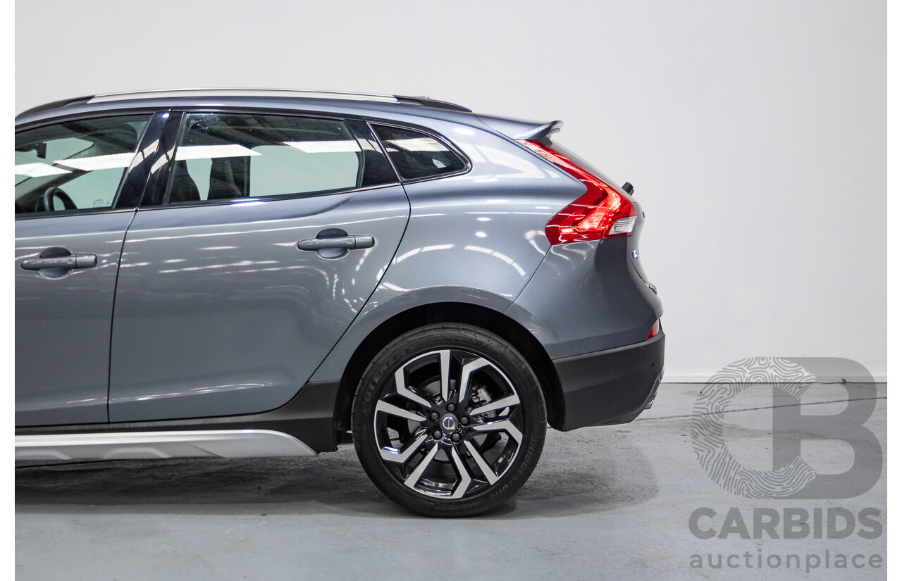 11/2016 Volvo V60 T5 Luxury Cross Country MY17 4D Wagon Osmium Grey Metallic 2.0L