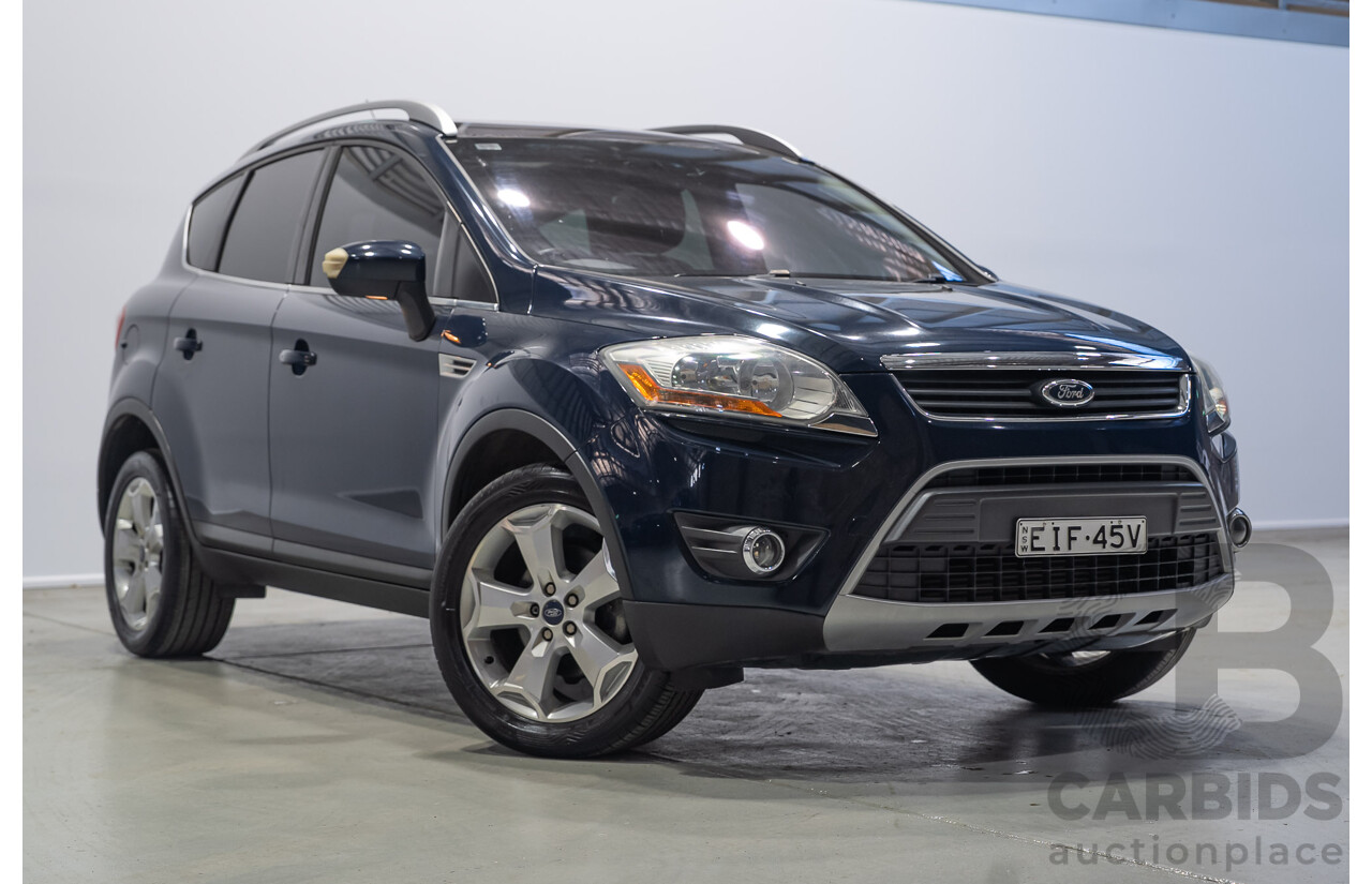 06/2012 Ford Kuga Titanium (AWD) TE 4d Wagon Blue 2.5L