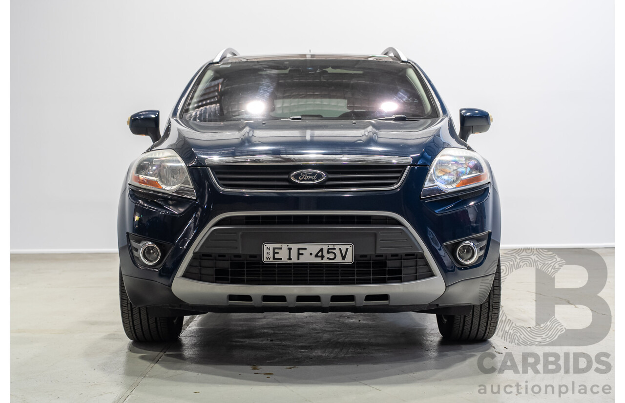 06/2012 Ford Kuga Titanium (AWD) TE 4d Wagon Blue 2.5L