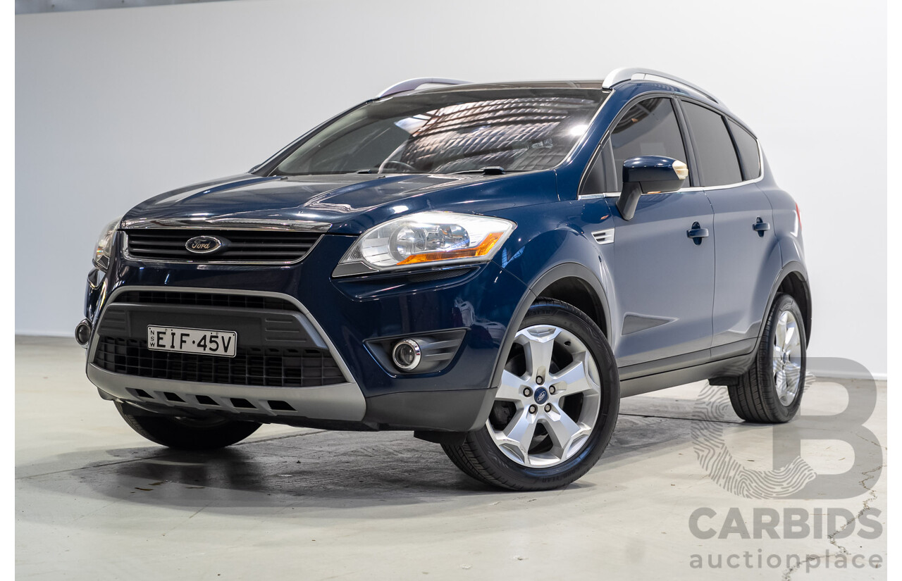06/2012 Ford Kuga Titanium (AWD) TE 4d Wagon Blue 2.5L
