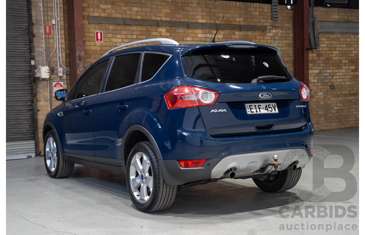 06/2012 Ford Kuga Titanium (AWD) TE 4d Wagon Blue 2.5L
