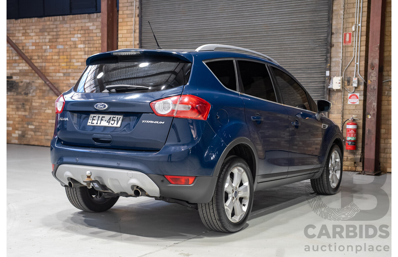 06/2012 Ford Kuga Titanium (AWD) TE 4d Wagon Blue 2.5L