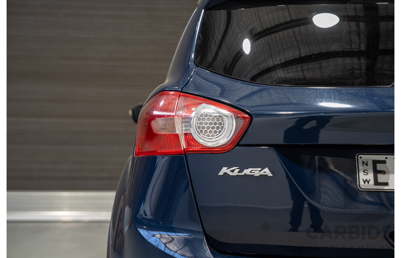 06/2012 Ford Kuga Titanium (AWD) TE 4d Wagon Blue 2.5L