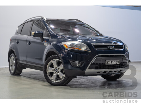 06/2012 Ford Kuga Titanium (AWD) TE 4d Wagon Blue 2.5L