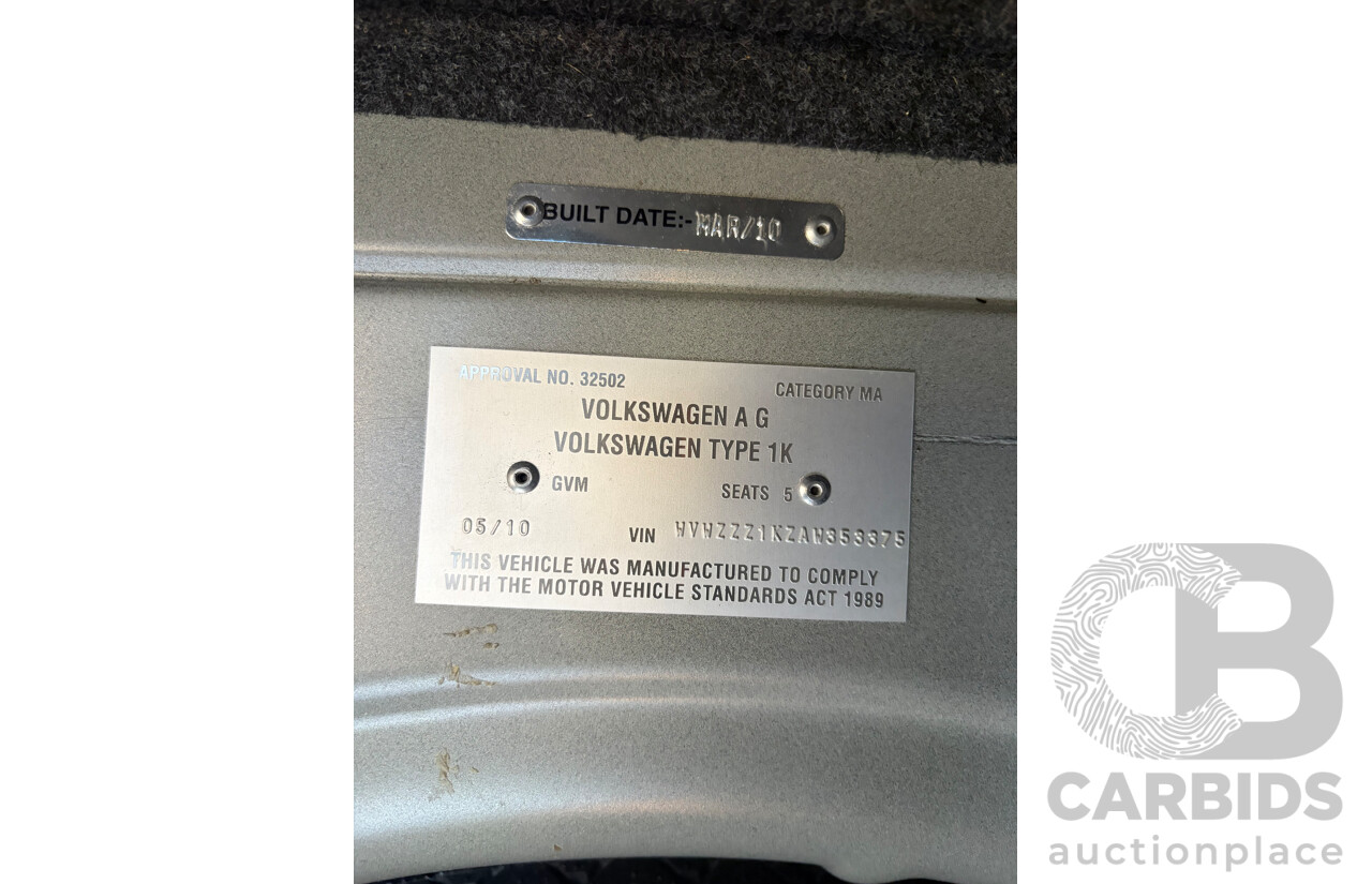 05/2010 Volkswagen Golf GTI 1K MY10 5d Hatchback Grey Turbo 2.0L