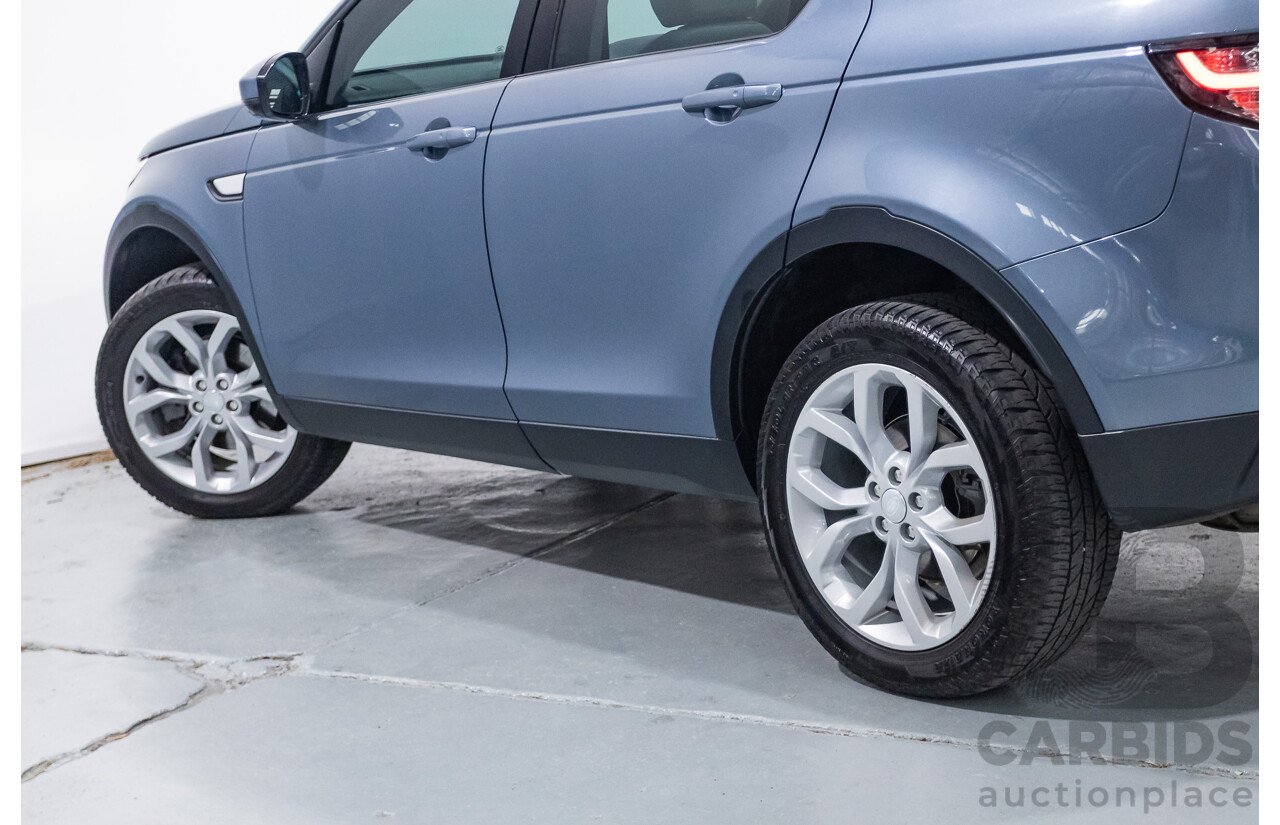 4/2018 Land Rover Discovery Sport TD4 HSE 132kW (AWD) L550 MY18 4d Wagon Byron Blue Metallic Turbo Diesel 2.0L