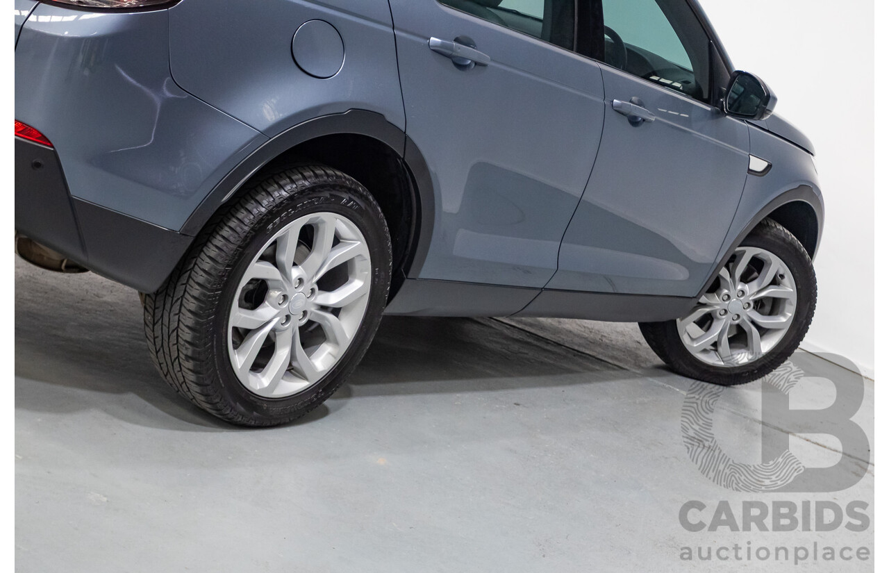 4/2018 Land Rover Discovery Sport TD4 HSE 132kW (AWD) L550 MY18 4d Wagon Byron Blue Metallic Turbo Diesel 2.0L