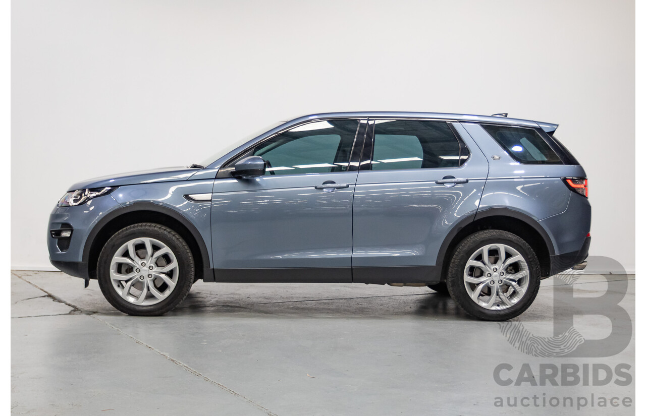 4/2018 Land Rover Discovery Sport TD4 HSE 132kW (AWD) L550 MY18 4d Wagon Byron Blue Metallic Turbo Diesel 2.0L