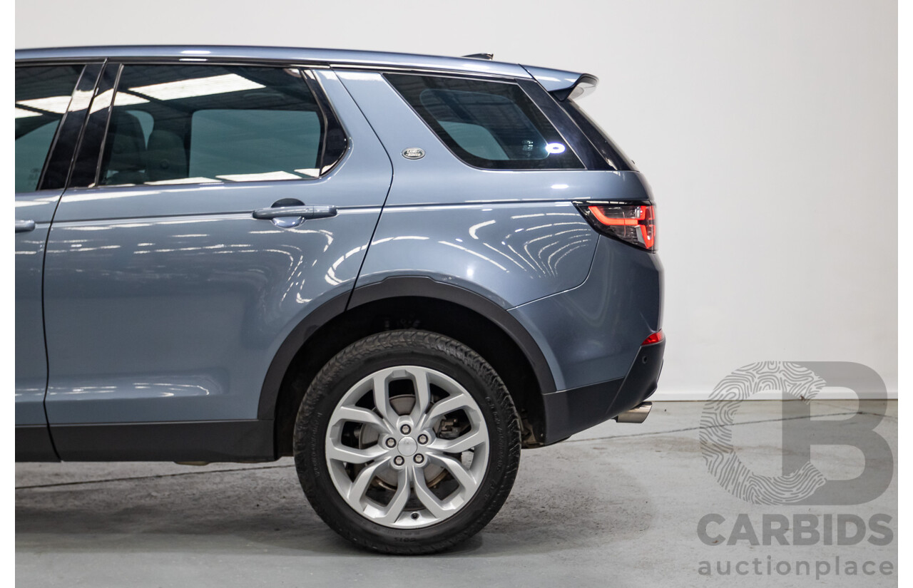 4/2018 Land Rover Discovery Sport TD4 HSE 132kW (AWD) L550 MY18 4d Wagon Byron Blue Metallic Turbo Diesel 2.0L