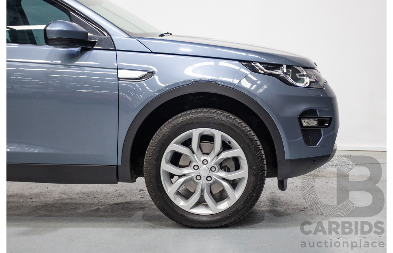 4/2018 Land Rover Discovery Sport TD4 HSE 132kW (AWD) L550 MY18 4d Wagon Byron Blue Metallic Turbo Diesel 2.0L