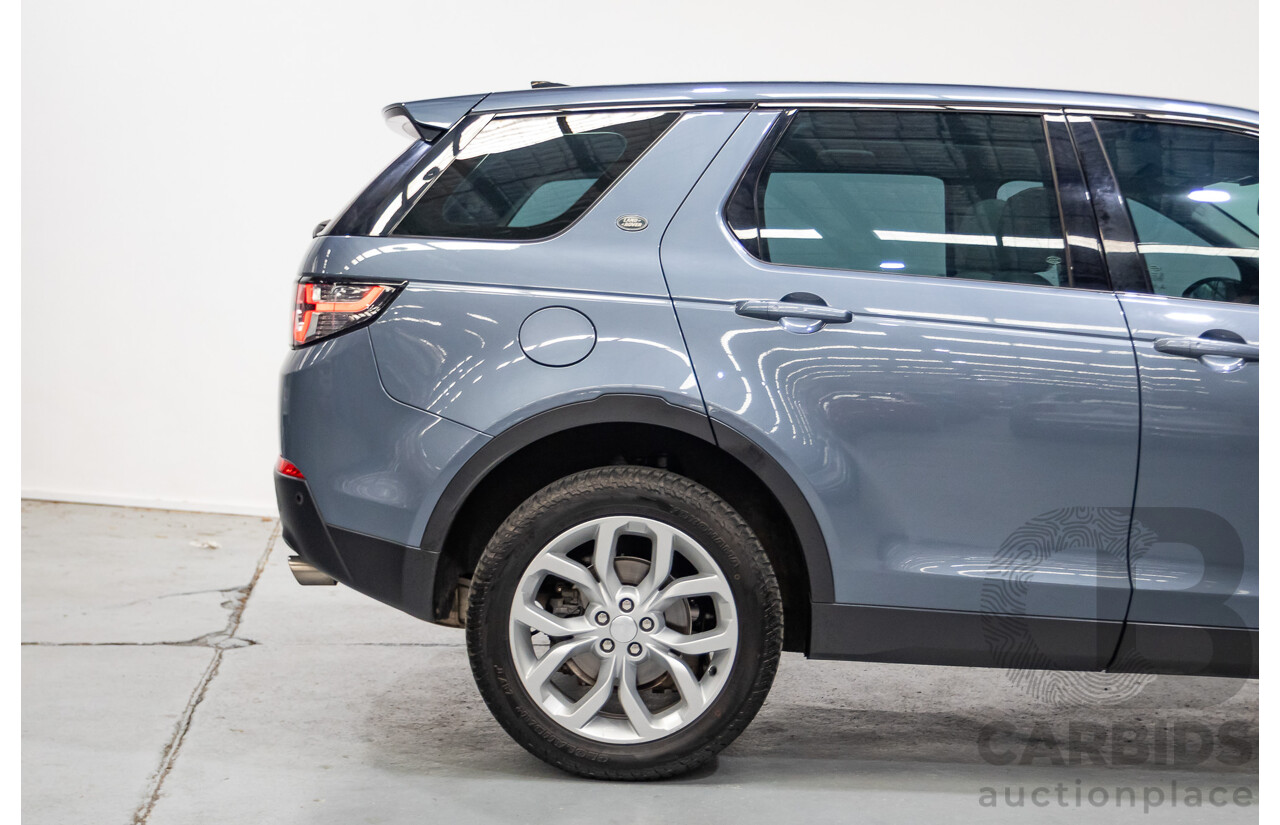 4/2018 Land Rover Discovery Sport TD4 HSE 132kW (AWD) L550 MY18 4d Wagon Byron Blue Metallic Turbo Diesel 2.0L