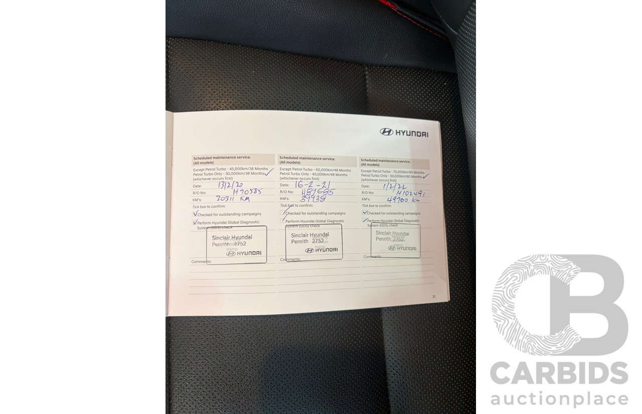 11/2017 Hyundai I30 SR Premium PD 4D Hatchback Galactic Grey 1.6L