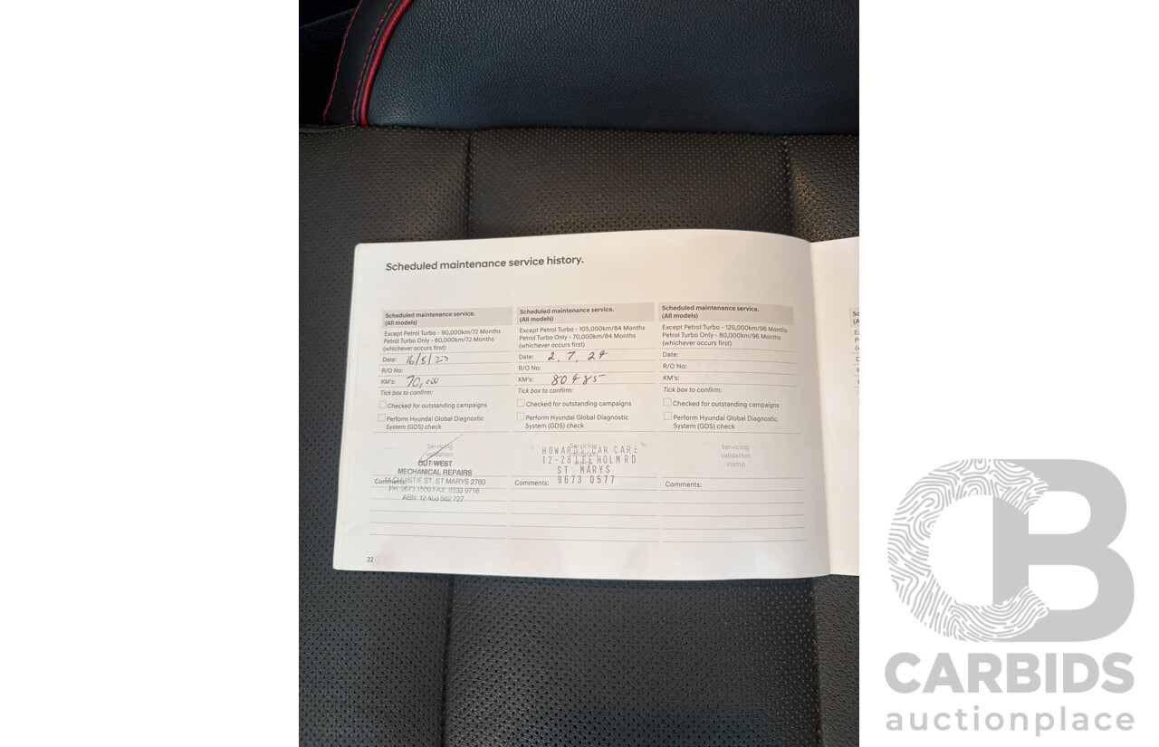 11/2017 Hyundai I30 SR Premium PD 4D Hatchback Galactic Grey 1.6L