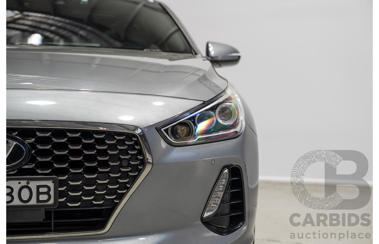 11/2017 Hyundai I30 SR Premium PD 4D Hatchback Galactic Grey 1.6L