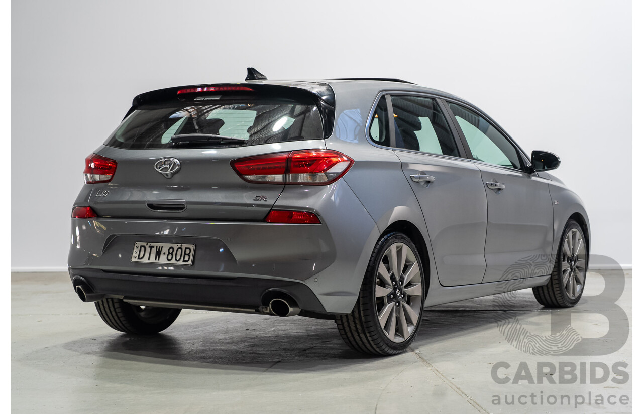 11/2017 Hyundai I30 SR Premium PD 4D Hatchback Galactic Grey 1.6L