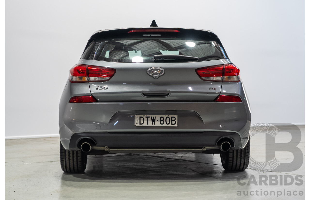 11/2017 Hyundai I30 SR Premium PD 4D Hatchback Galactic Grey 1.6L