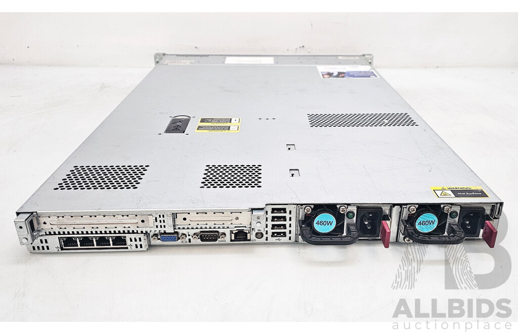 HP ProLiant DL360p Gen8 Dual Intel Xeon (E5-2630 V2) 2.60GHz-3.10GHz 6-Core CPU 1RU Server W/ 96GB DDR3