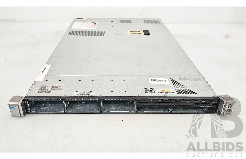 HP ProLiant DL360p Gen8 Dual Intel Xeon (E5-2630 V2) 2.60GHz-3.10GHz 6-Core CPU 1RU Server W/ 20GB DDR3