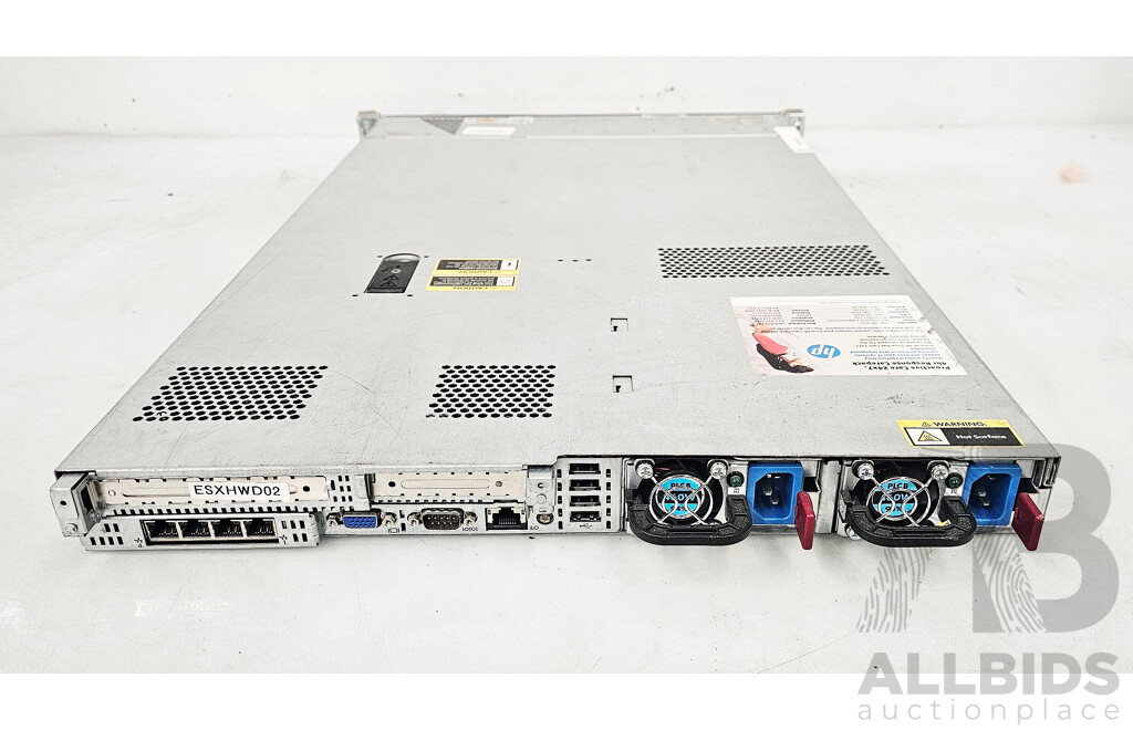 HP ProLiant DL360p Gen8 Dual Intel Xeon (E5-2630 V2) 2.60GHz-3.10GHz 6-Core CPU 1RU Server W/ 20GB DDR3