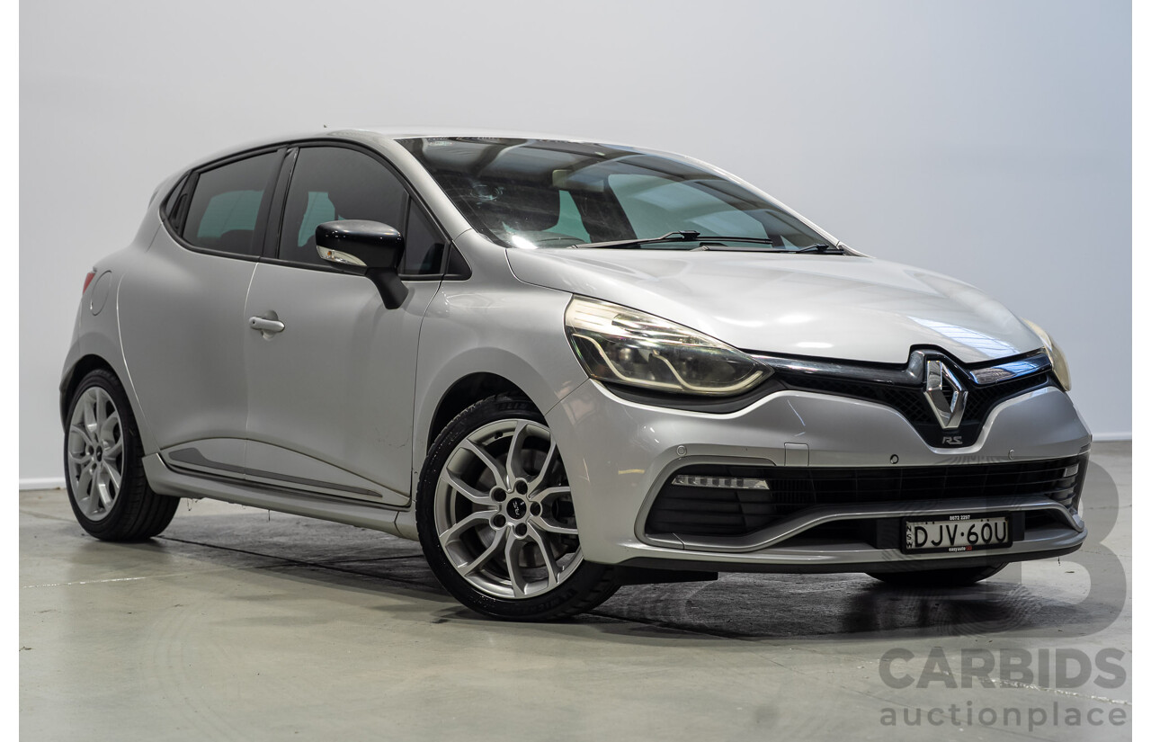 12/2013 Renault Clio R.S. 200 CUP X98 5d Hatchback Silver 1.6L