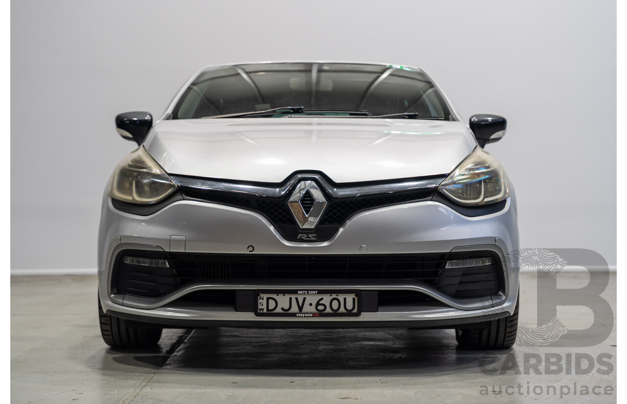 12/2013 Renault Clio R.S. 200 CUP X98 5d Hatchback Silver 1.6L