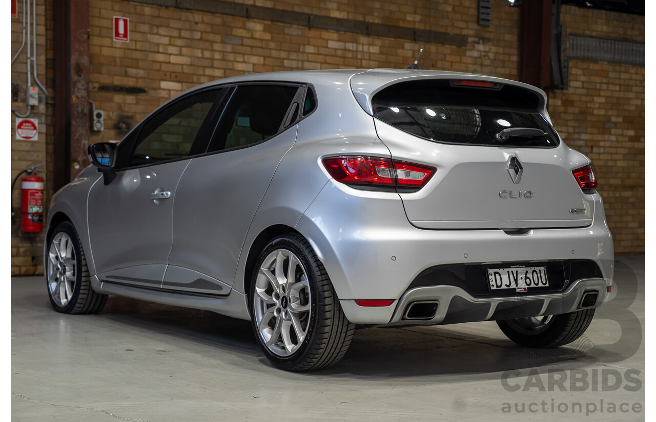12/2013 Renault Clio R.S. 200 CUP X98 5d Hatchback Silver 1.6L