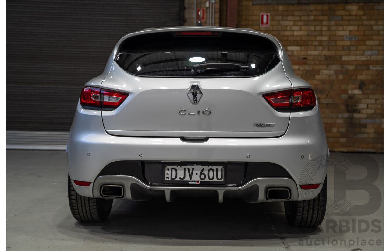 12/2013 Renault Clio R.S. 200 CUP X98 5d Hatchback Silver 1.6L
