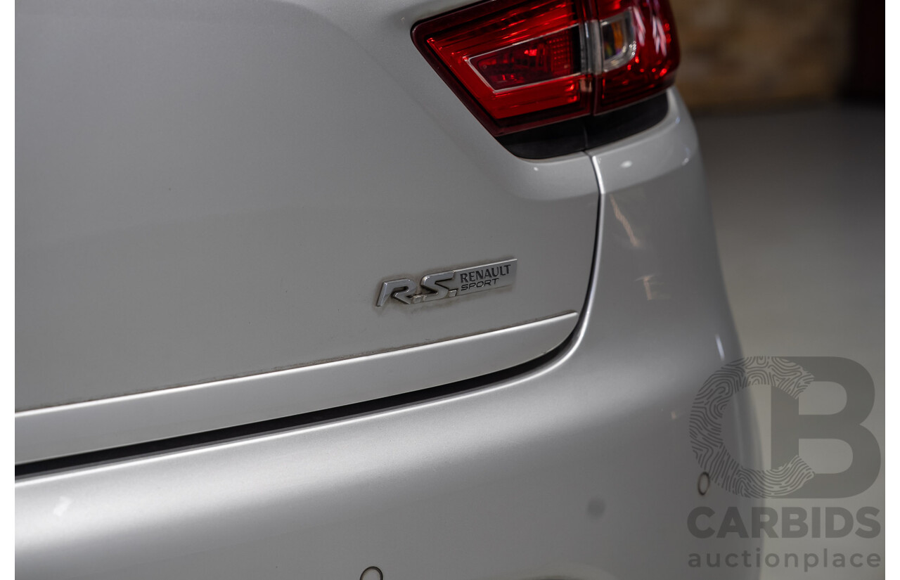 12/2013 Renault Clio R.S. 200 CUP X98 5d Hatchback Silver 1.6L